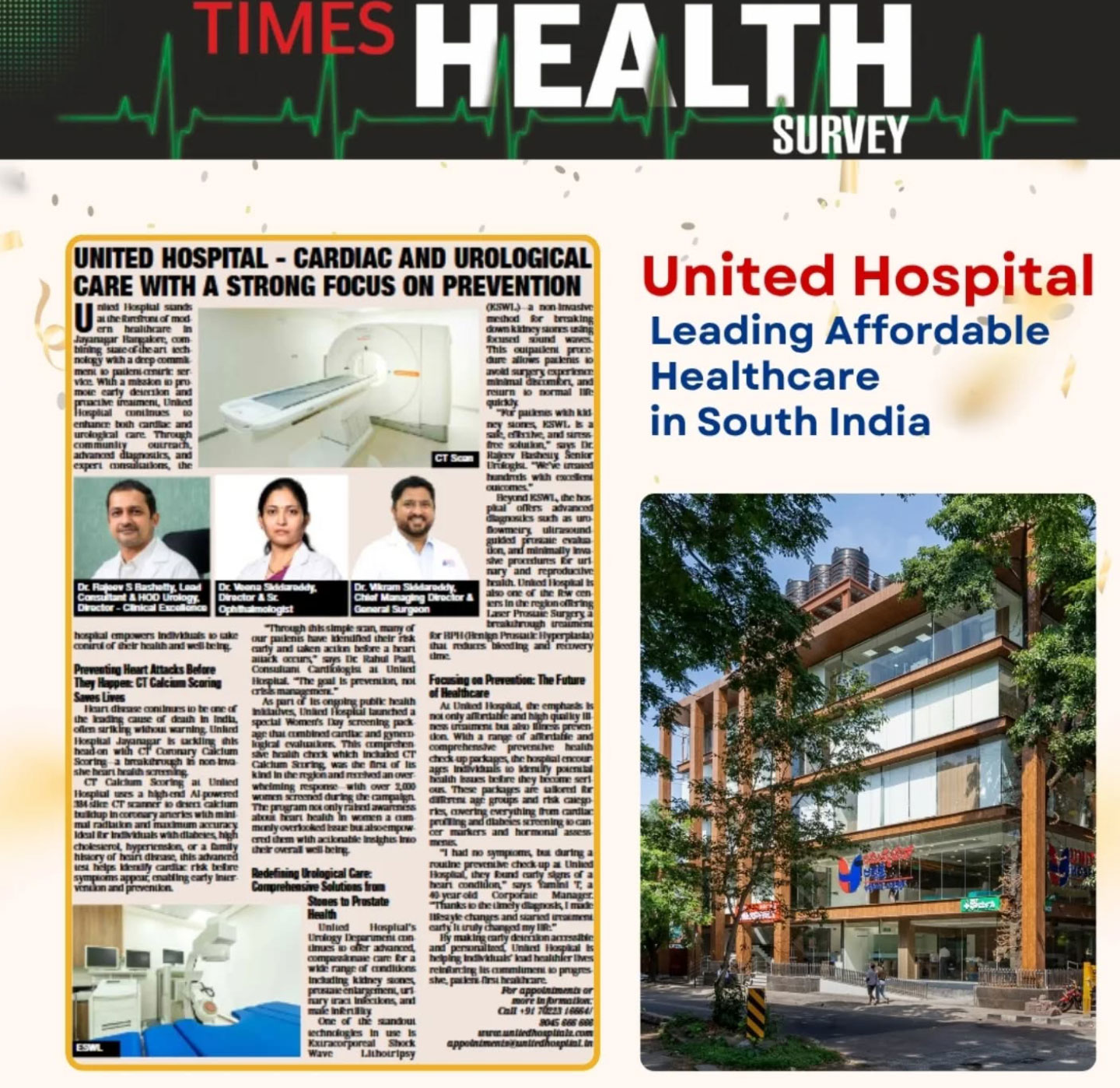 United Hospital Jayanagar  | Leading Affordable Healthcare in South India